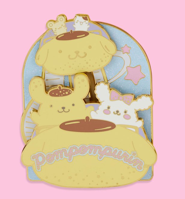Loungefly Sanrio Pompompurin Carnival Ride Moving 3-Inch Pin