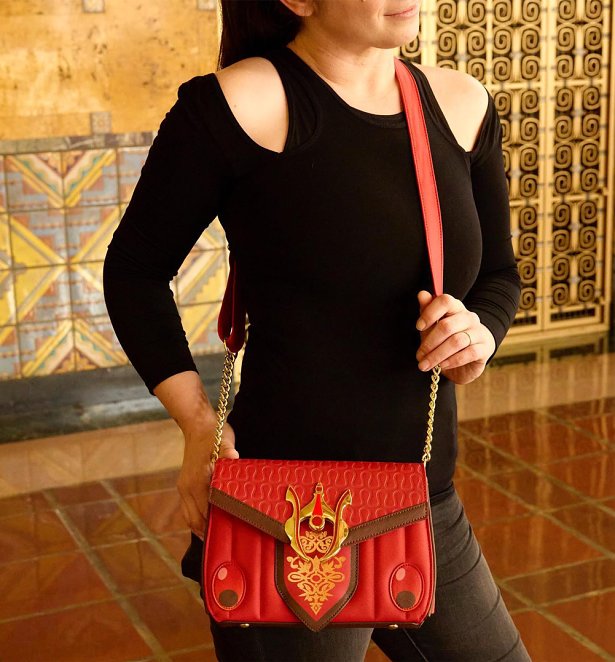 Loungefly Star Wars Queen Amidala Cosplay Crossbody Bag Loungefly Star Wars Queen Amidala Cosplay Crossbody Bag