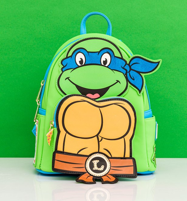 Loungefly Teenage Mutant Ninja Turtles Leonardo Cosplay Mini Backpack