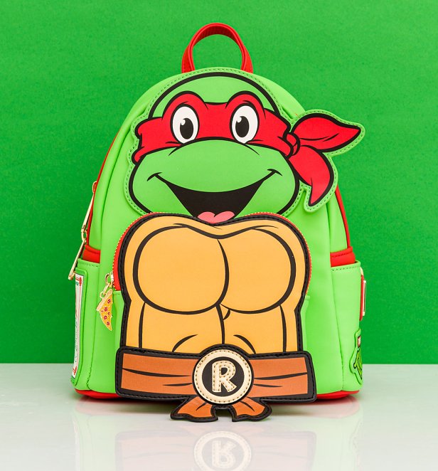 Loungefly Teenage Mutant Ninja Turtles Raphael Cosplay Mini Backpack