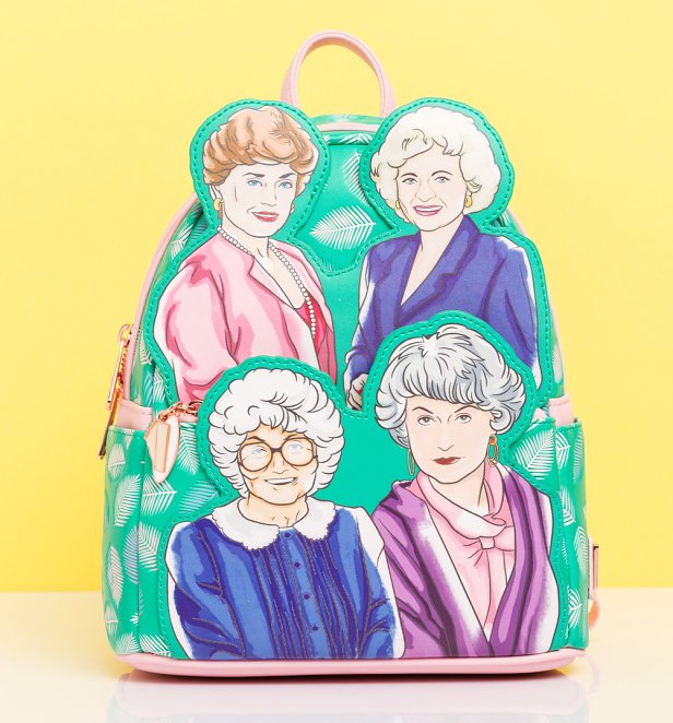 Loungefly Golden Girls Cosplay Mini Backpack Loungefly Golden Girls Cosplay Mini Backpack