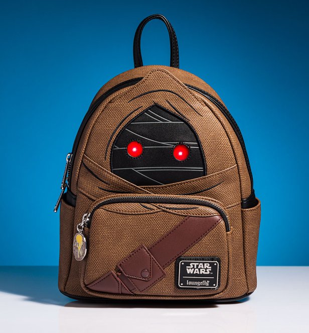 Star Wars  CBC x Loungefly The Mandalorian Jawa Light-Up Mini Backpac