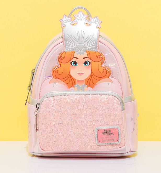 Loungefly The Wizard Of Oz Glinda Sequin Mini Backpack