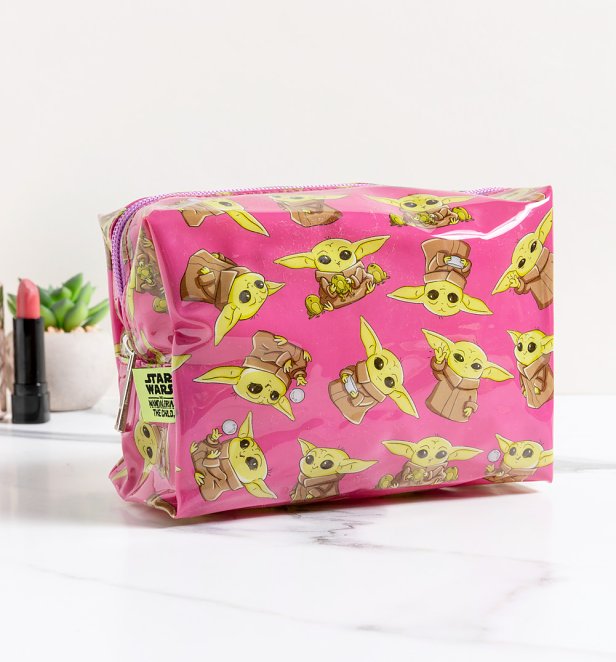 The Mandalorian The Child Cosmetic Bag from Mad Beauty The Mandalorian The Child Cosmetic Bag from Mad Beauty
