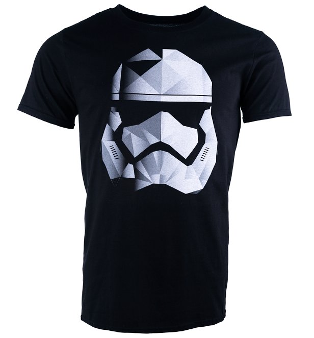 Star Wars Geo Stormtrooper Black T-Shirt