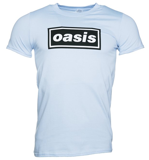 Oasis Logo Blue T-Shirt