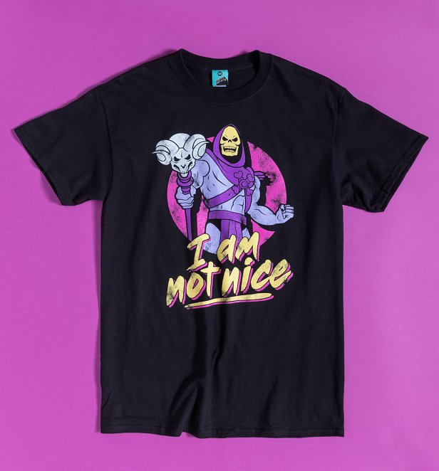 Men's Skeletor I Am Not Nice T-Shirt