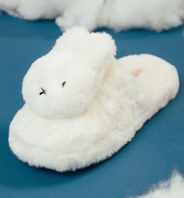 Miffy Fluffy Slip On Slippers