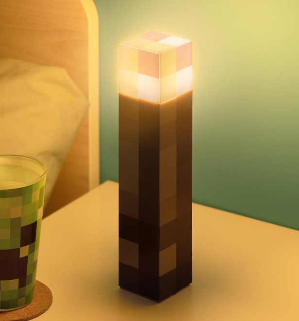 Minecraft Torch Wall Light