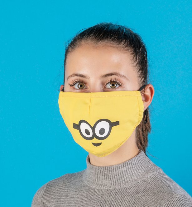Minions Bob Disney Face Mask from Difuzed