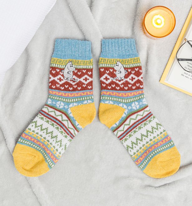 Moomin Fair Isle Moomin Socks Moomin Fair Isle Moomin Socks