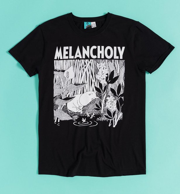 Moomin Melancholy Black T-Shirt