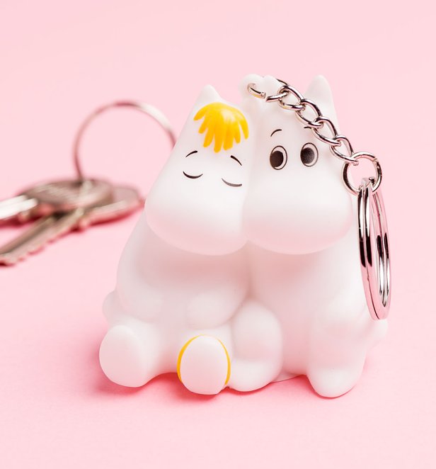 Moomin Snorkmaiden and Moomintroll Light Up Keyring