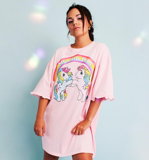 My Little Pony Ruffle T-Shirt Dress from Cakeworthy