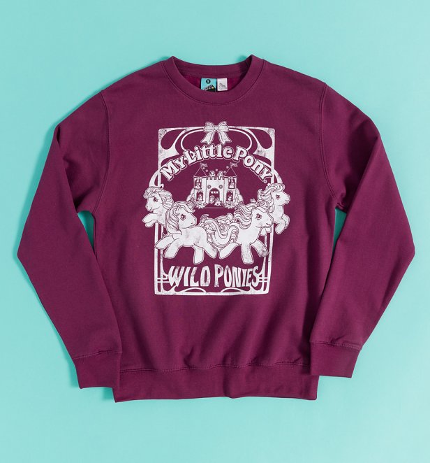 My Little Pony Wild Ponies Purple Sweater