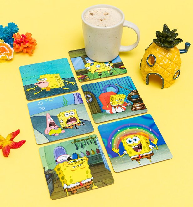 Nickelodeon SpongeBob Squarepants Meme Coasters