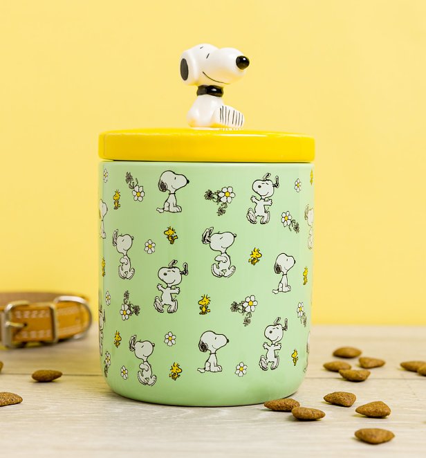 Peanuts Dog Treat Jar