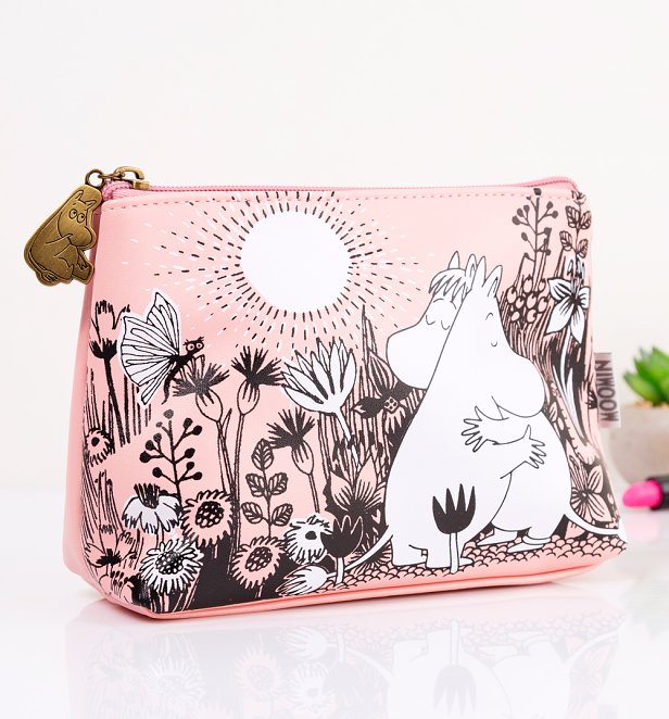 Pink Moomin Love Make Up Bag from House Of Disaster
