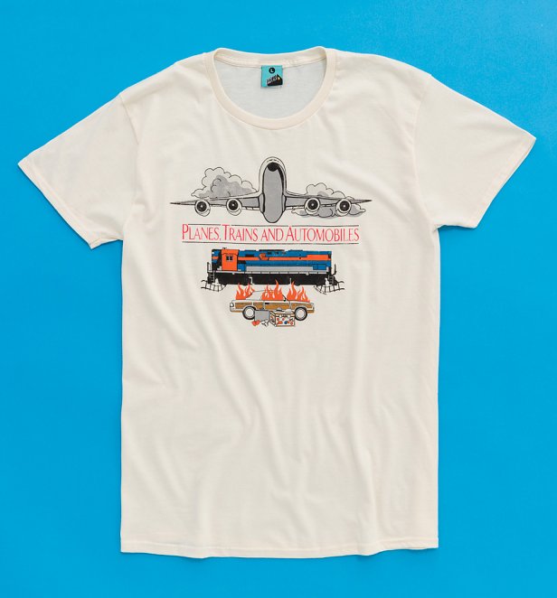 Planes, Trains and Automobiles Natural T-Shirt
