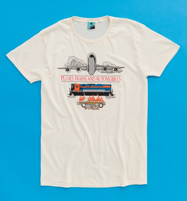 Planes, Trains and Automobiles Natural TShirt