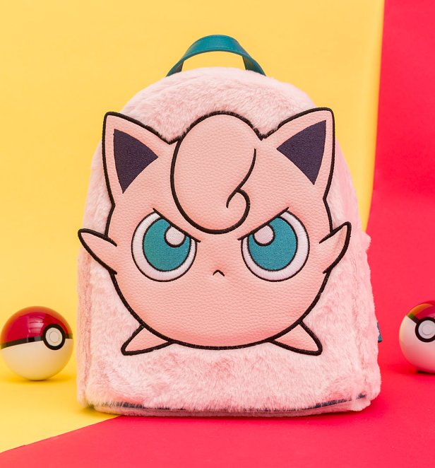 Pokemon Jigglypuff Plush Mini Backpack