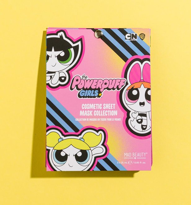 Powerpuff Girls Face Mask 3pc Set from Mad Beauty