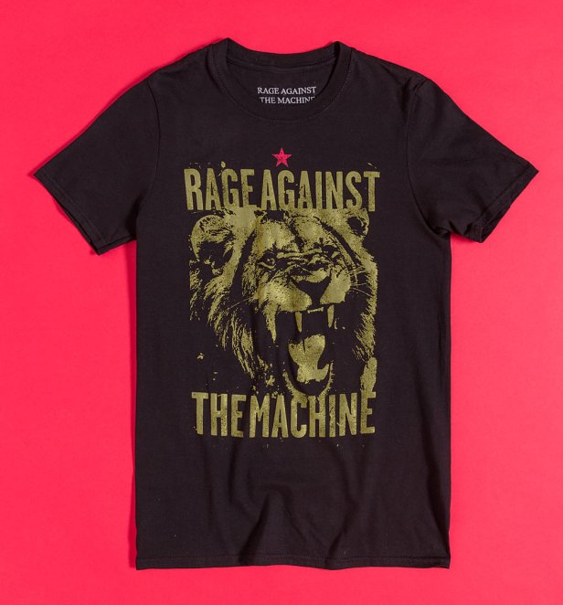 Rage Against The Machine Pride Black T-Shirt