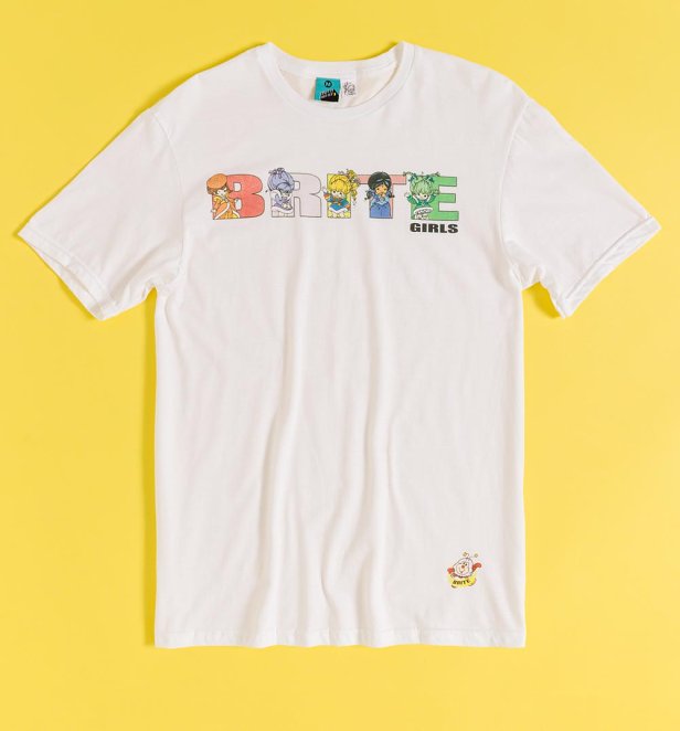 Rainbow Brite Girls White T-Shirt Rainbow Brite Girls White T-Shirt