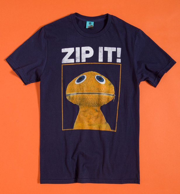 Rainbow Zippy Zip It Navy T-Shirt Rainbow Zippy Zip It Navy T-Shirt