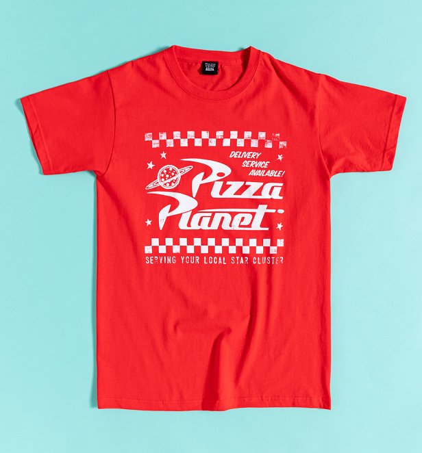 Disney Toy Story Pizza Planet Red T-Shirt