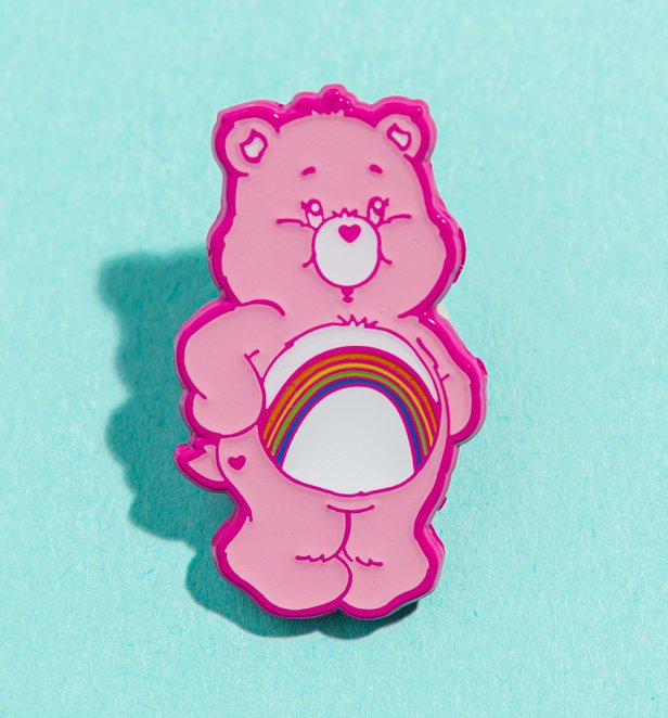 Retro Care Bears Cheer Bear Pin Badge