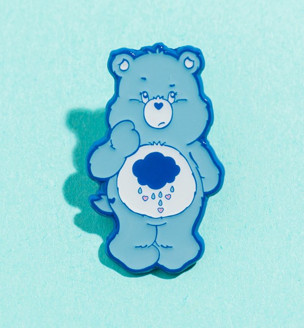 Retro Care Bears Grumpy Bear Pin Badge