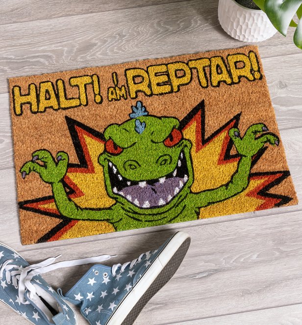 Rugrats Reptar Door Mat