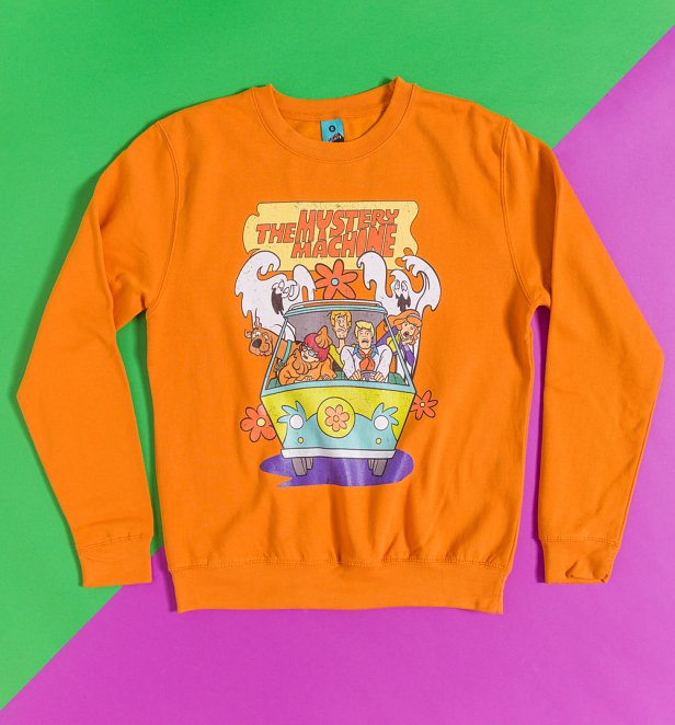 Scooby-Doo Mystery Machine Orange Sweater