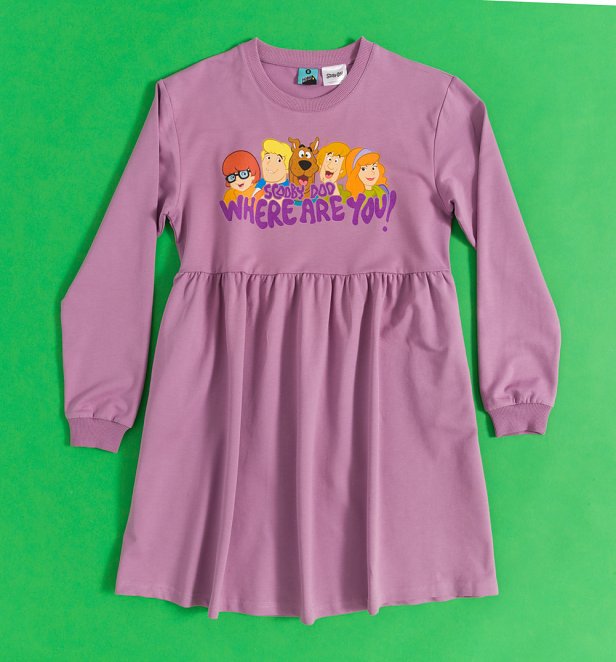 Scooby Doo Where Are You Violet Sweater Smock Dress