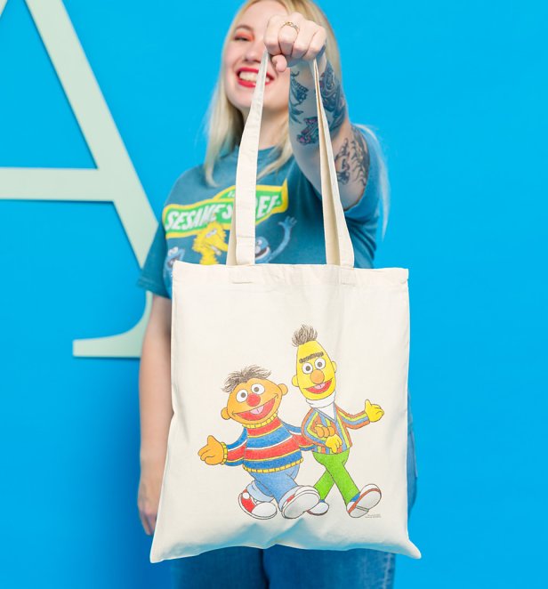 Sesame Street Bert and Ernie Tote Bag