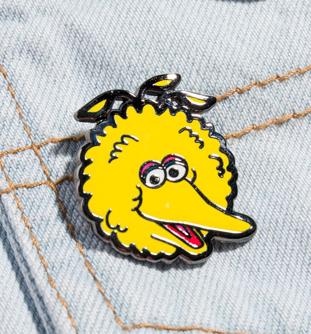 Sesame Street Big Bird Pin Badge Sesame Street Big Bird Pin Badge