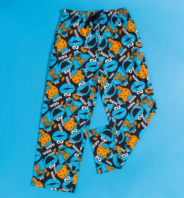 Sesame Street Cookie Monster All Over Print Lounge Pants