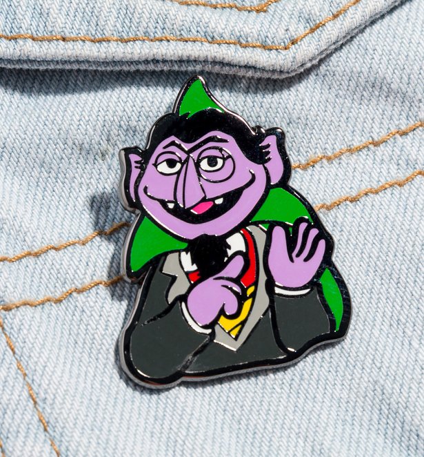 Sesame Street Count Pin Badge