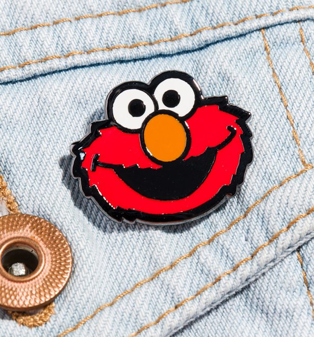 Sesame Street Elmo Pin Badge