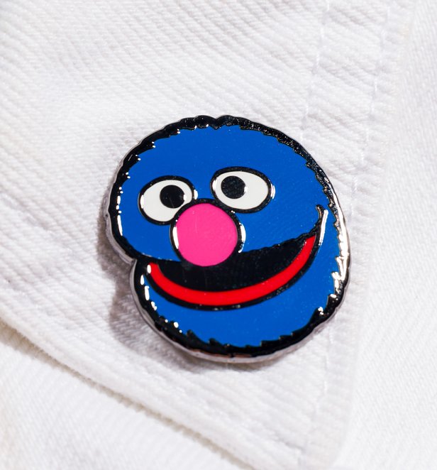 Sesame Street Grover Pin Badge