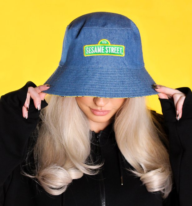 Sesame Street Reversible Bucket Hat from Cakeworthy Sesame Street Reversible Bucket Hat from Cakeworthy