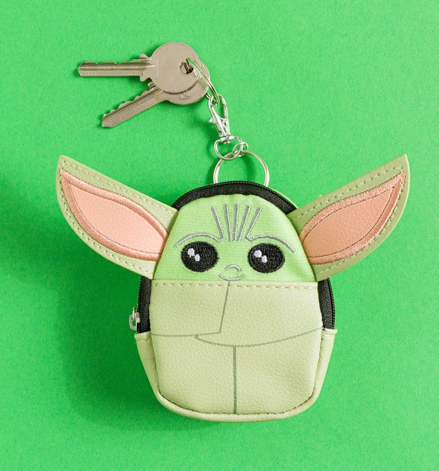 Star Wars The Mandalorian Grogu Mini Purse Keychain