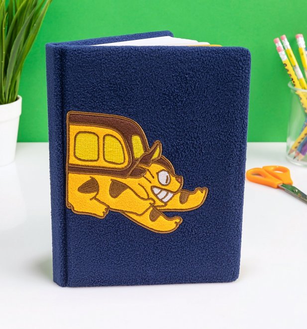 Studio Ghibli Catbus Plush Notebook