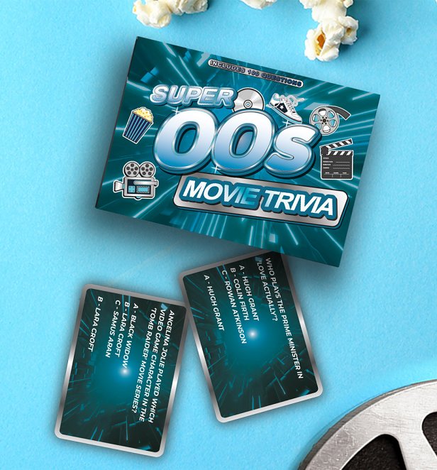 Super 00s Movie Trivia Card Game Super 00s Movie Trivia Card Game