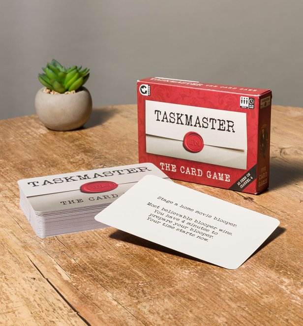 Taskmaster Card Game