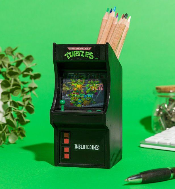 Teenage Mutant Ninja Turtles 3D Arcade Machine Pen Pot