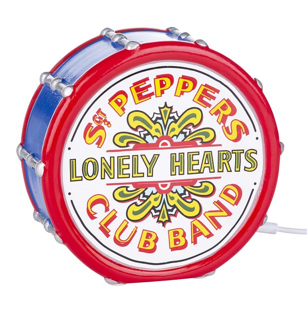 The Beatles Sgt Peppers Lonely Hearts Club Band LED Lamp from Disaster Designs