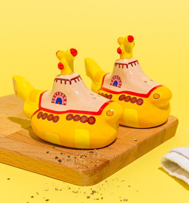 The Beatles Yellow Submarine Salt And Pepper Shakers