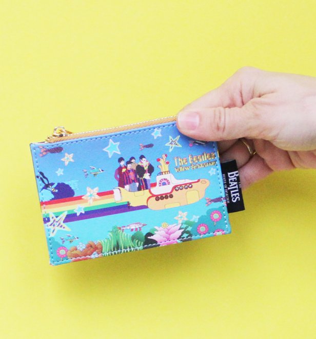 The Beatles Yellow Submarine Zip Purse